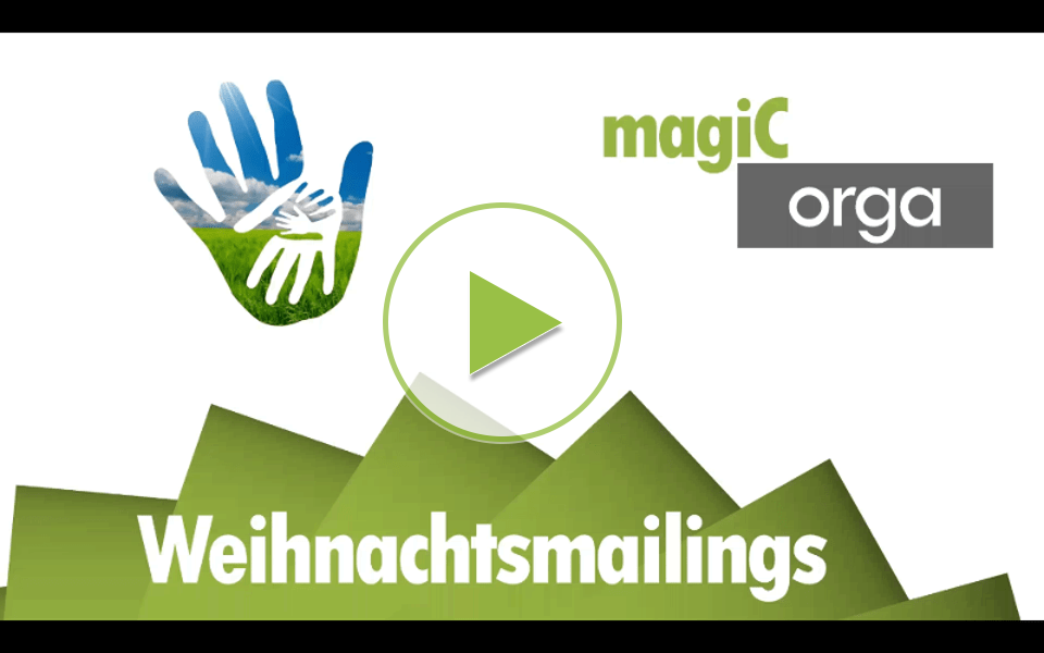 magiC-orga Weihnachtsmailing erstellen